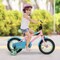 Pink Kids Bike with Adjustable Handlebar and Saddle for Comfortable Riding